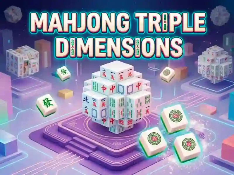 Spil Mahjong Triple Dimensions online