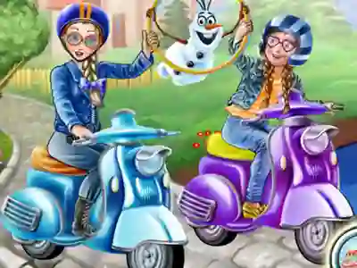 Spil Princess Scooter Ride online