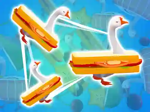 Spil Goose Match 3D online