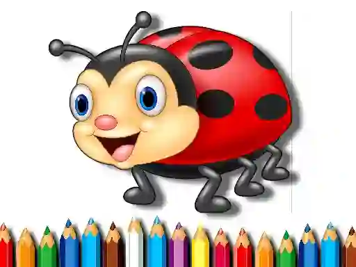 Spil Ladybug Coloring Book online