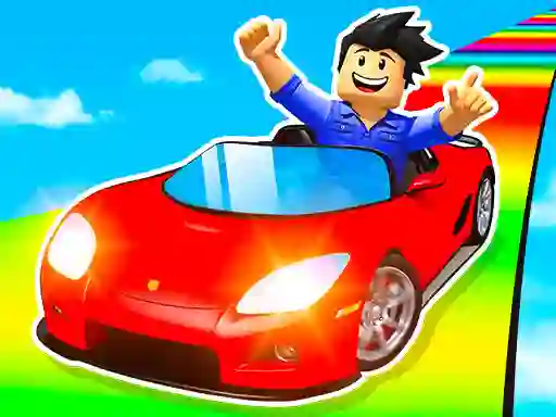 Spil Epic Car Stunt Race Obby online