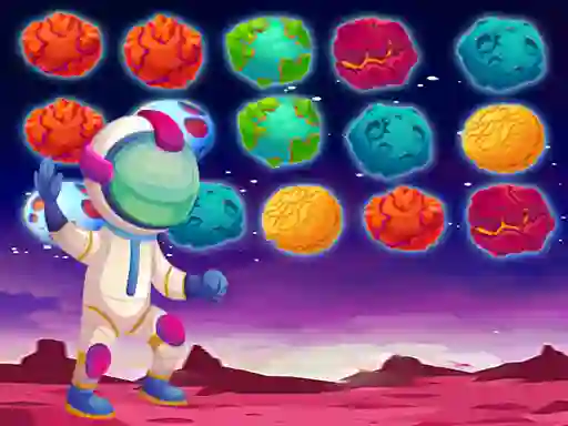 Spil Planet Bubble Shooter online