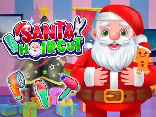 Spil Santa Haircut online