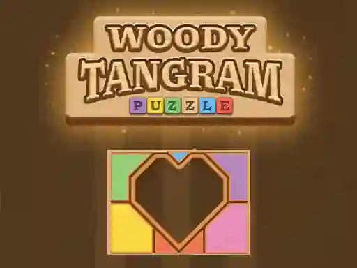 Spil Woody Tangram Puzzle online