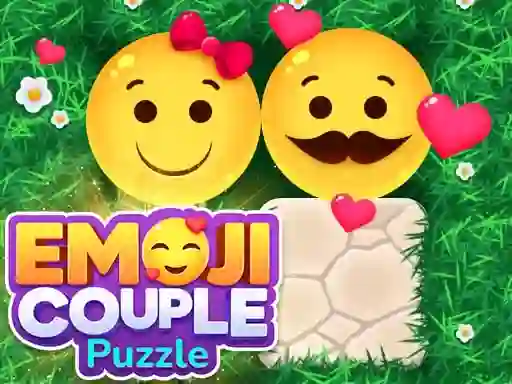 Spil Emoji Couple Puzzle online