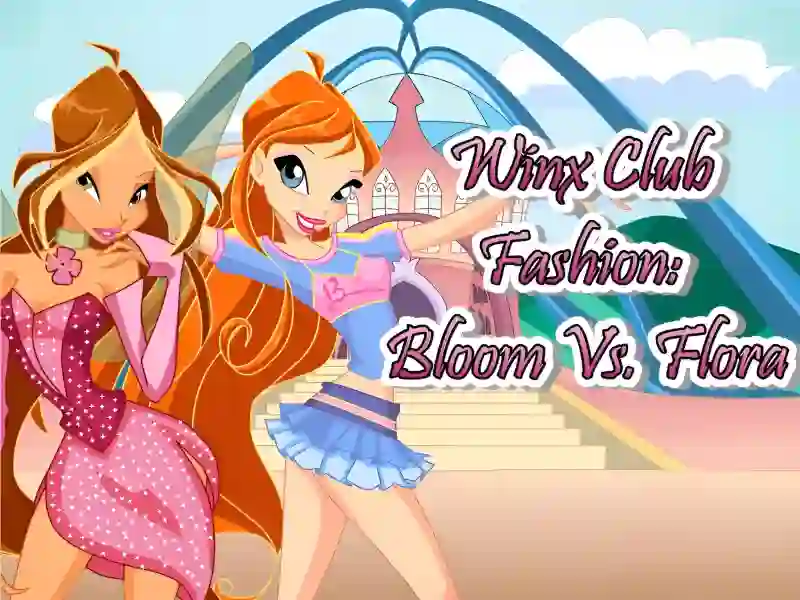 Spil Winx Club Fashion: Bloom vs Flora online