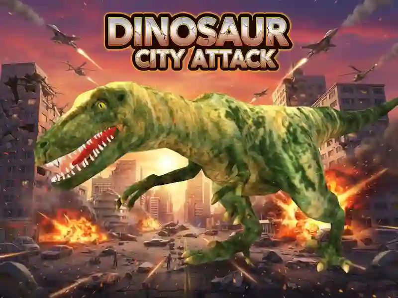 Spil Dinosaur City Attack online