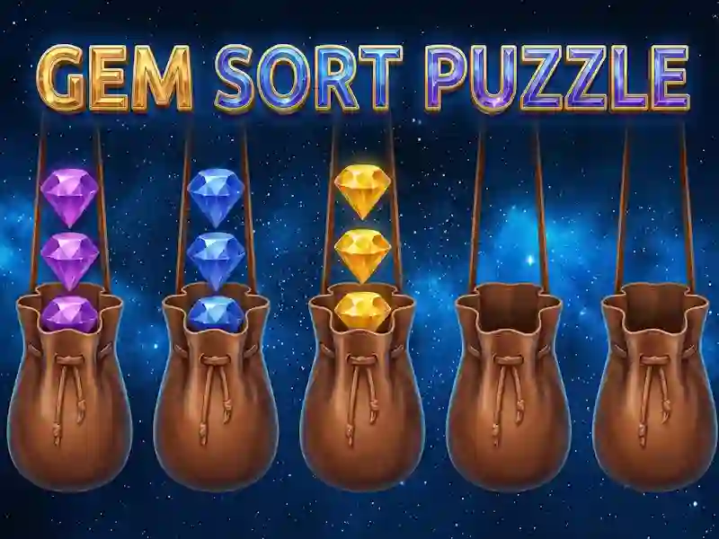 Spil Gem Sort Puzzle online