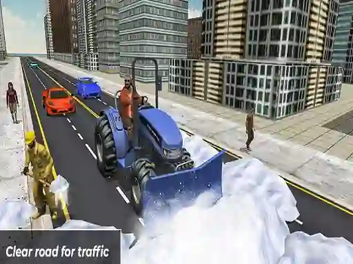 Spil Grand Snow Clean Road Driving Simulator online