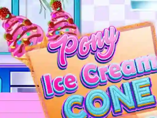 Spil Pony Ice Cream Cone online