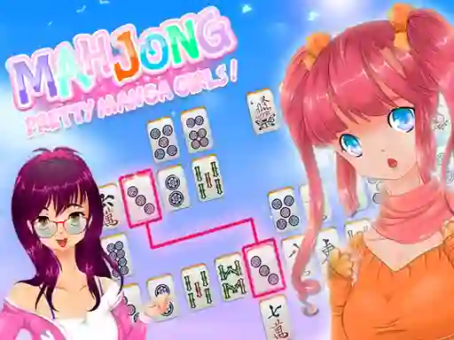 Spil Mahjong Pretty Manga Girls online