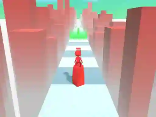 Spil Stack tower colors run 3d-Tower run cube surfer online
