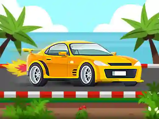 Spil 2D Car Racing online