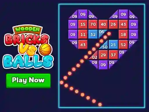 Spil Wooden Bricks Vs Balls online