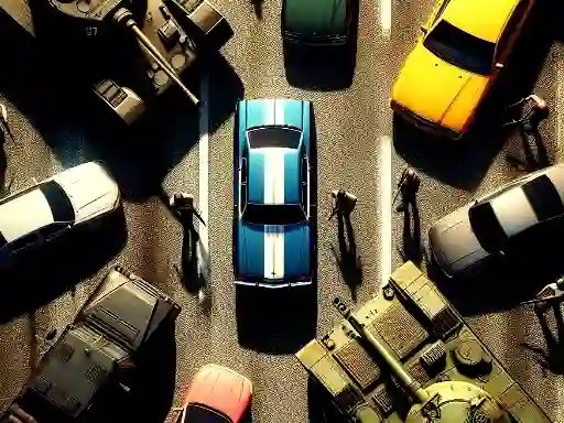 Spil GTA Car Rush online