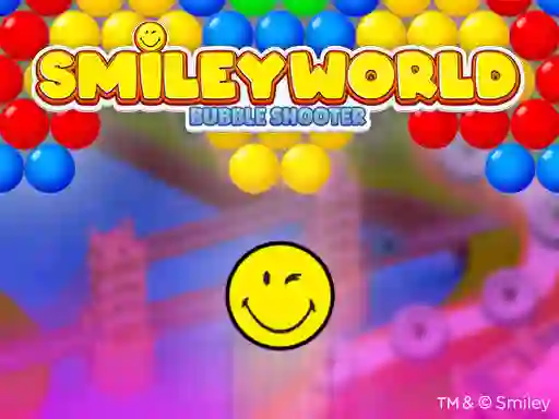 Spil Smileyworld Bubble Shooter online
