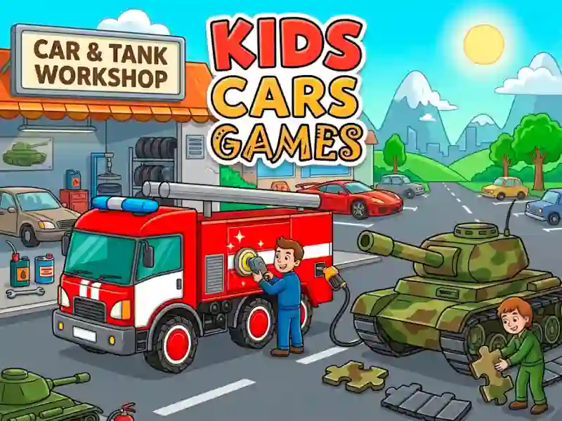 Spil Kids Cars Games online