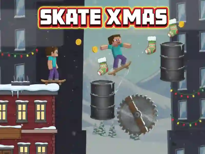 Spil Skate Xmas online