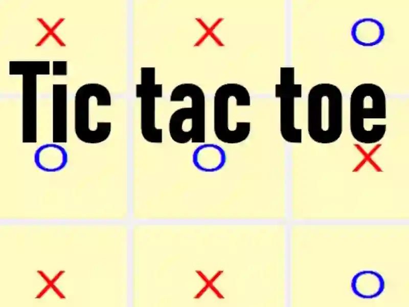 Spil Tic tac toe online