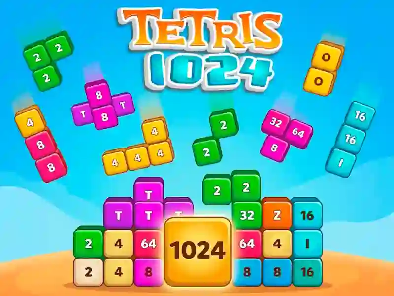 Spil Tetris 1024 online