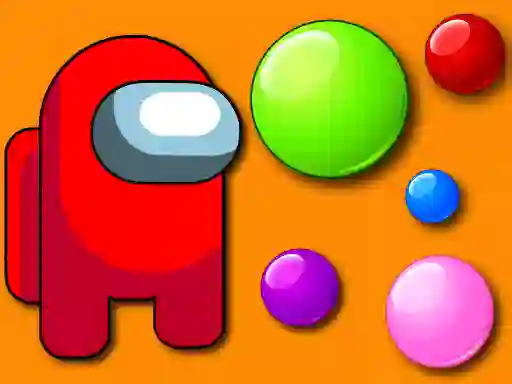 Spil Among Them Bubble Shooter online