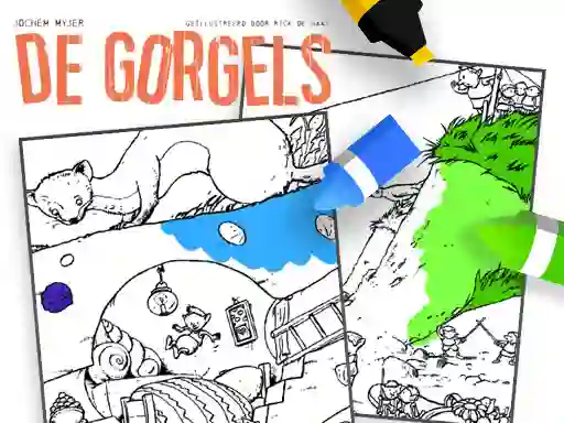 Spil Coloring Gorgels online