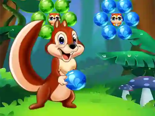 Spil Bubbles Shooter Squirrel online