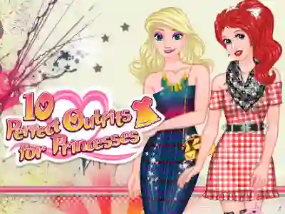 Spil 10 Perfect Outfits for Princesses online
