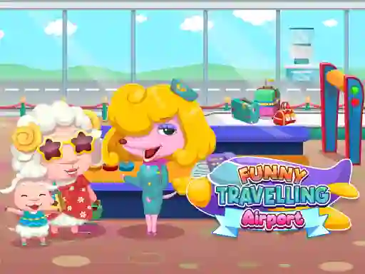 Spil Funny Travelling Airport online