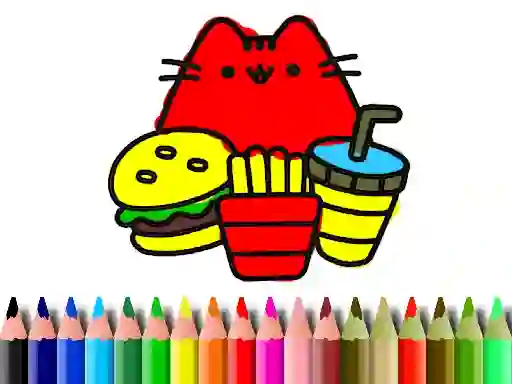 Spil Back To School: Cute Cats Coloring online
