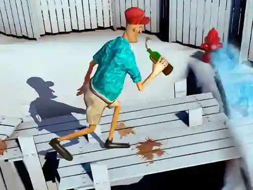 Spil Drunk Man 3D online