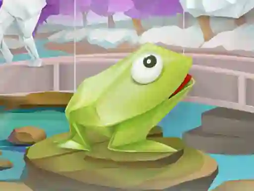 Spil Animal Origami Coloring online