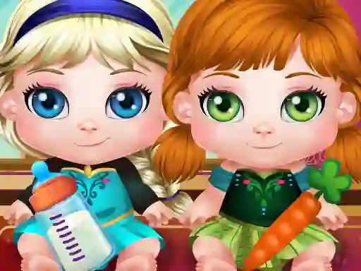 Spil Baby Frozen Fun Day online