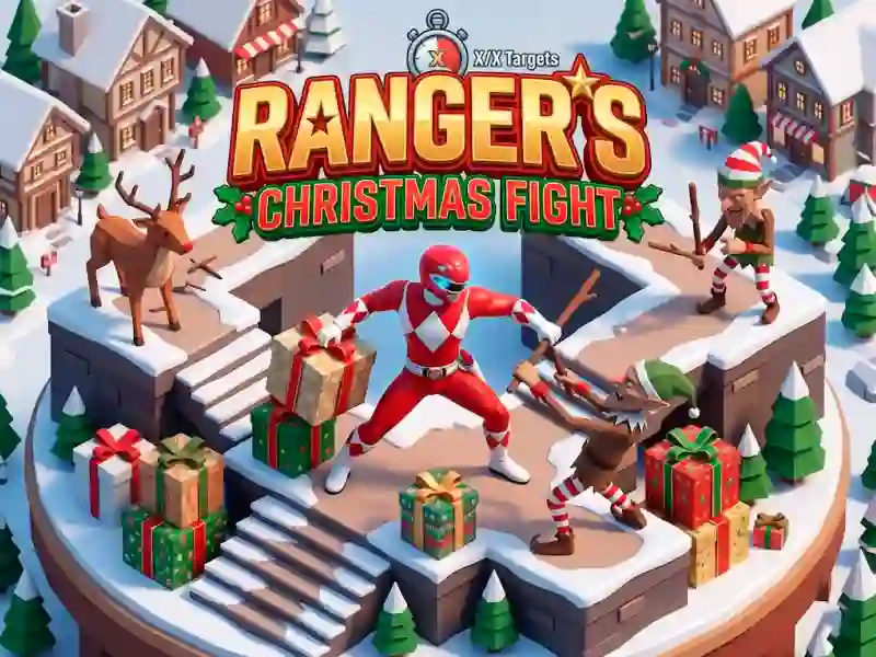Spil Power Rangers Christmas run online