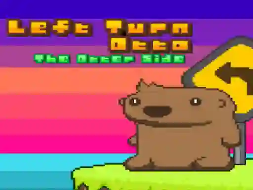 Spil Left Turn Otto The Otter Side online