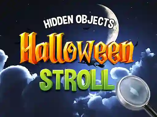Spil Hidden Objects: Halloween Stroll online