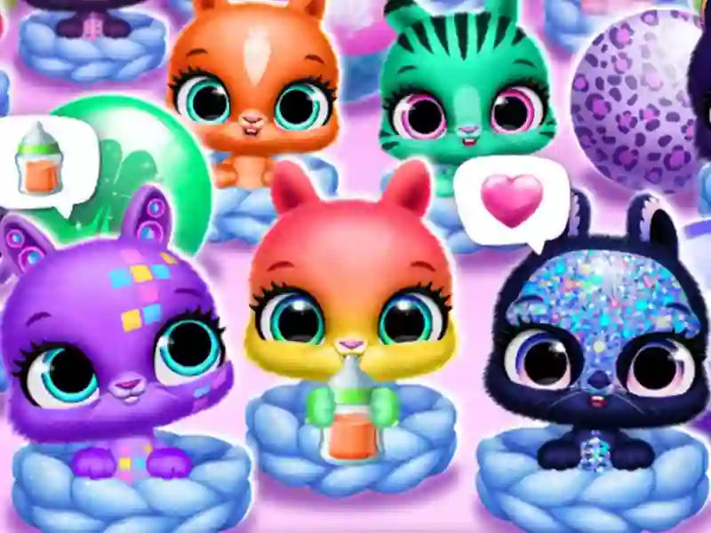 Spil Hatch Cute Bunnies online