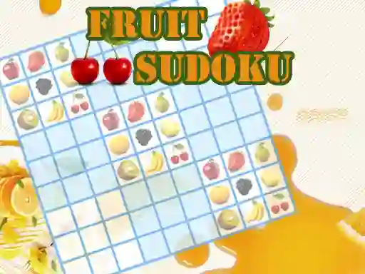 Spil Fruit Sudoku online