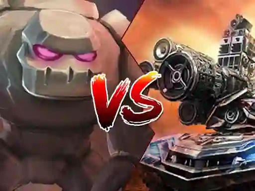Spil Tank vs Golems online