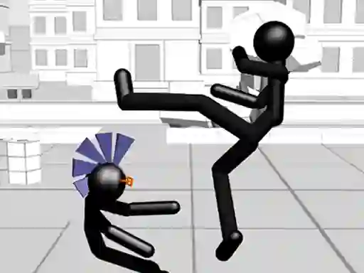 Spil Stickman Fighting 3d online