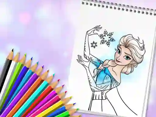 Spil Amazing Princess Coloring Book online