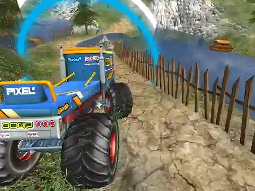 Spil Monster Truck Offroad Driving Mountain online