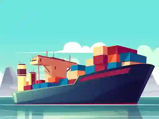 Spil Cargo Ships Jigsaw online