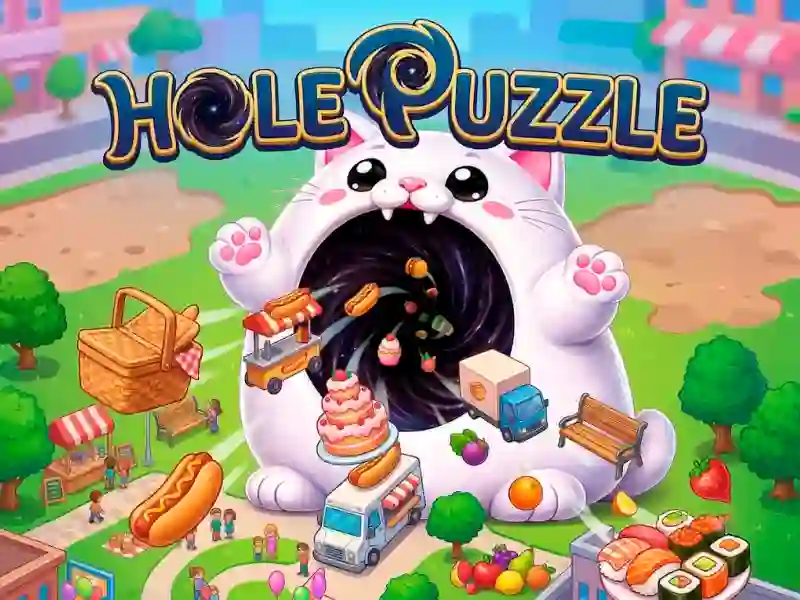 Spil Hole Puzzle online