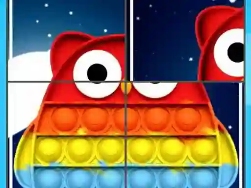 Spil Owl Pop It Rotate online