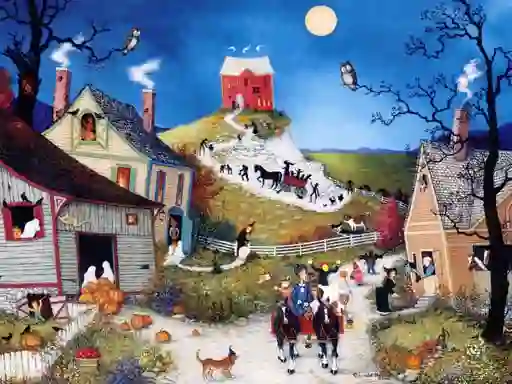 Spil Art Villages Differences online