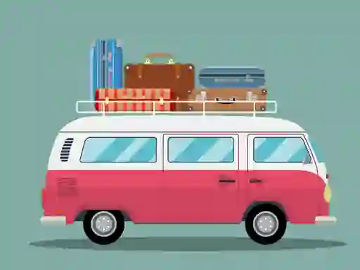Spil Big Luggage Trucks Match 3 online