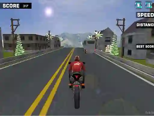 Spil Highway Rider Motorcycle Racer online