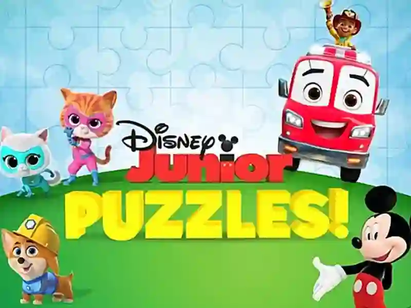 Spil Disney Junior Puzzles online