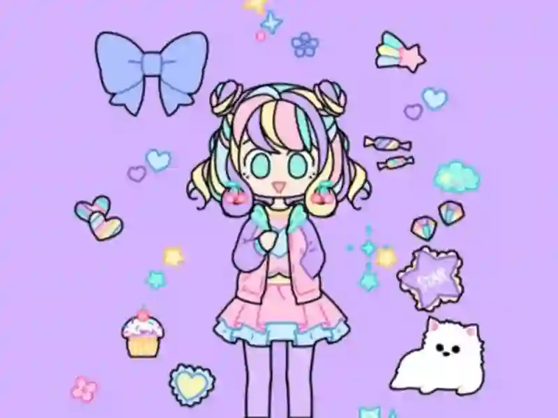 Spil Pastel Girl Dress Up online